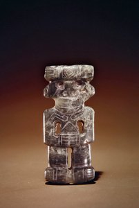 Figurine Pendant from Guacimo, Linea Vieja Area by Pre Columbian Pre Columbian
